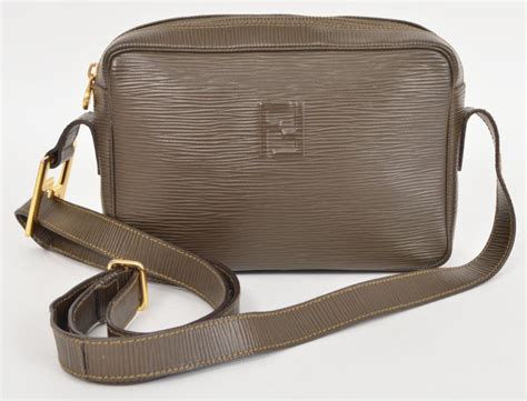 fendi brown leather crossbody bag|authentic vintage fendi crossbody bag.